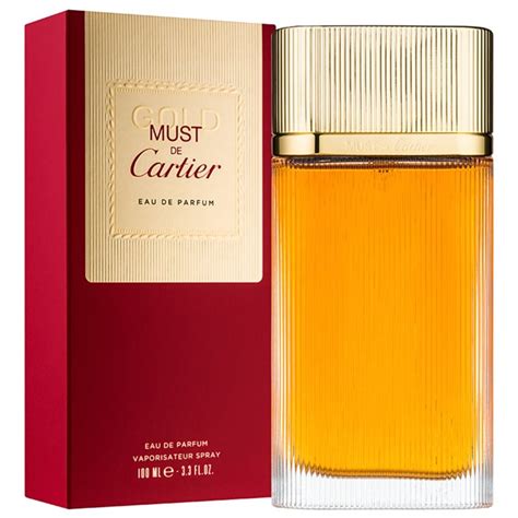 gold must cartier profumo|cartier must de cartiers.